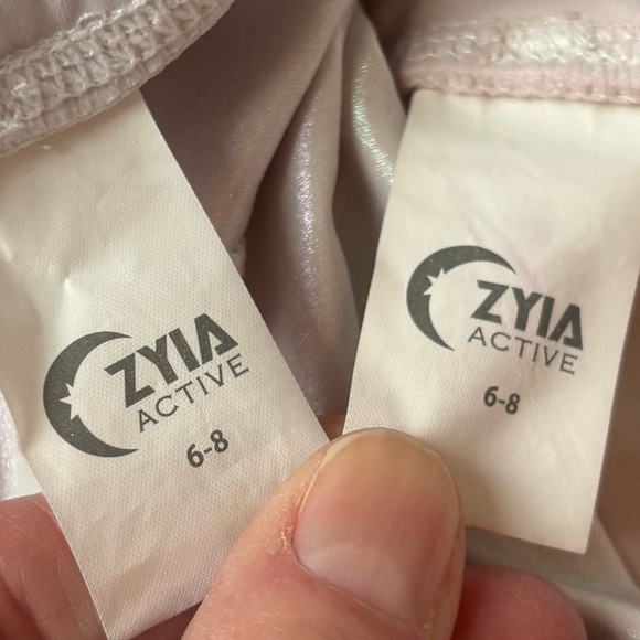 Lot Of 7 Zyia Leggings Women’s 6-8 And 8-10 Ankle Cropped Yoga Fitness Athletic - Picture 10 of 13